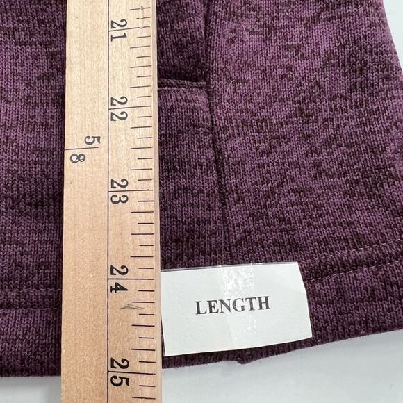 COLUMBIA Heathered Purple Women's Fleece Women's Size Small - Picture 7 of 8